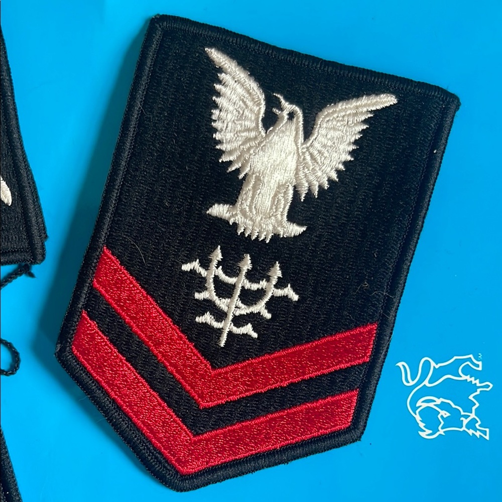 U.S. Navy Aviation Structural Mechanic Petty Officer 2nd Class embroidered patch